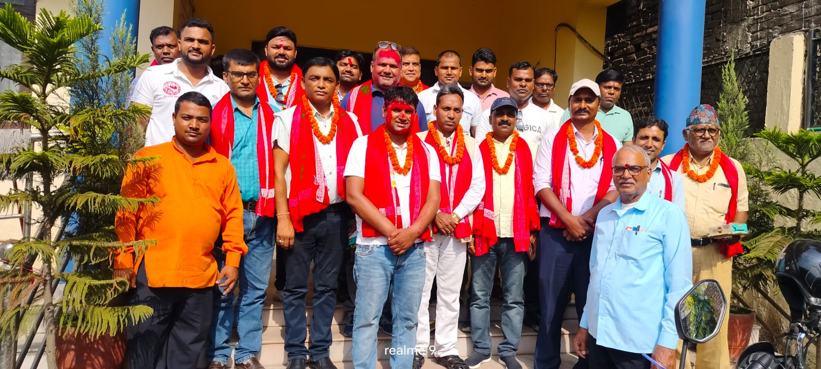 एनभिए मधेश प्रदेशका नव निर्वाचित पदाधिकारीलाई सम्मान