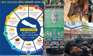 रोकिएन अवैध पशुपन्छी कारोबार, मंसिरमा प्रहरीले उठायो ७ लाख राजस्व